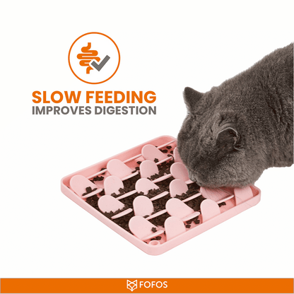 Barkbutler x Fofos Licking Mat for Dogs and Cat — back view