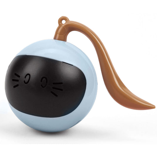 Barkbutler X Fofos Magic Ball Tumbler Chew Toy For Cats White