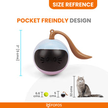 Barkbutler X Fofos Magic Ball Tumbler Chew Toy For Cats White - Image 2