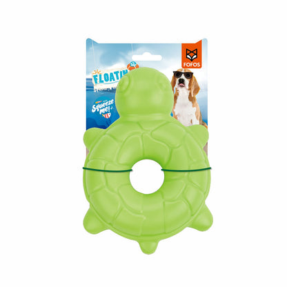 Fofos Ocean Turtle Squeaky Chew Toy For Dogs