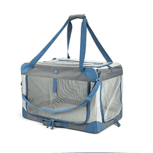 Fofos Outdoor Camping Carrier For Dogs And Cats Grey Blue