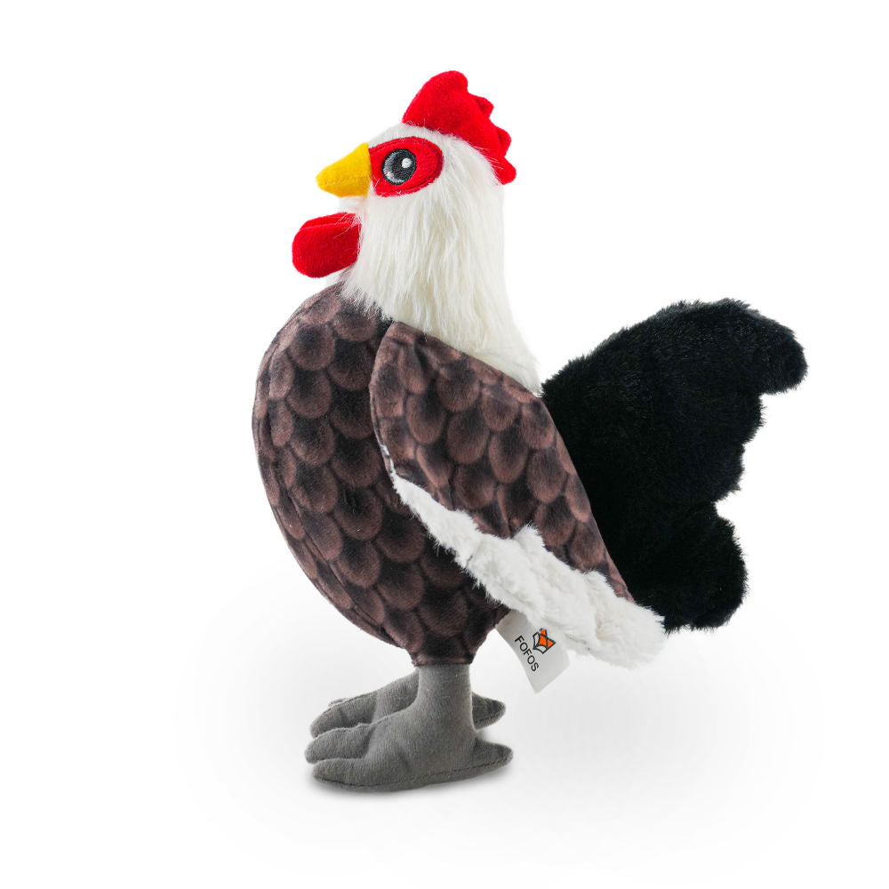 Fofos Plush Rooster Toys For Dogs