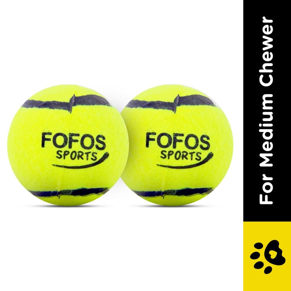 Barkbutler x Fofos Sports Fetch Ball for Dogs — side view