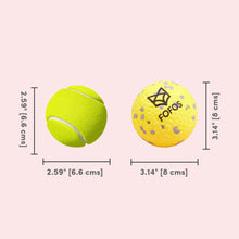 Fofos Super Bounce Chew Ball For Dogs Yellow - Image 2