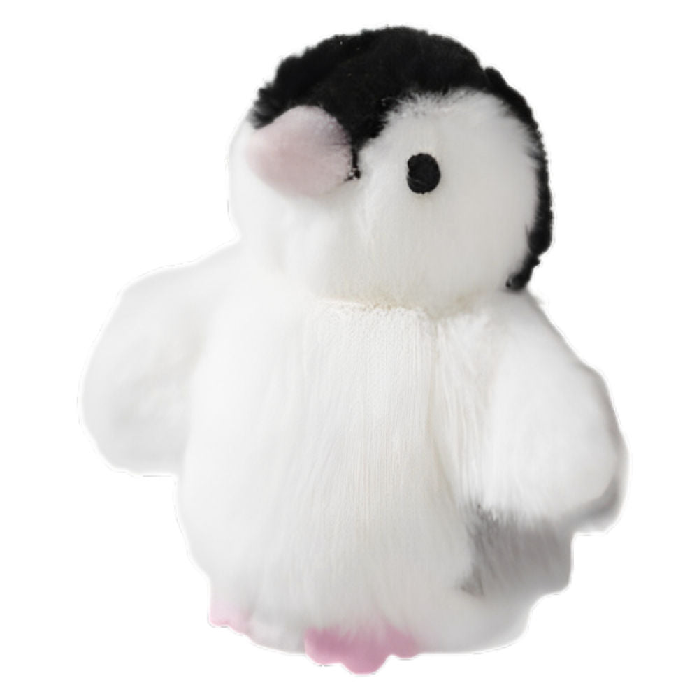 Barkbutler X Fofos Swinging Penguin Interactive Toy For Cats White Black