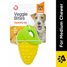 Fofos Vegi Bites Corn Squeaky Toy For Dogs - Image 2