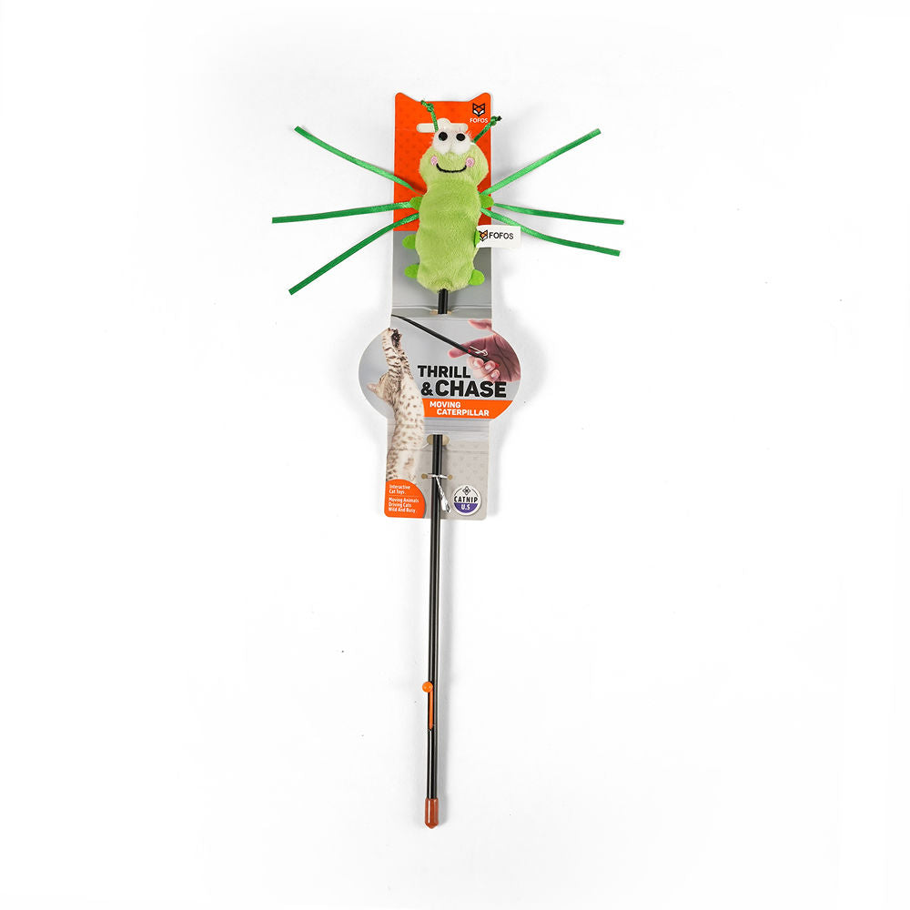 Fofos Wand Moving Caterpillar Teaser Toy For Cats