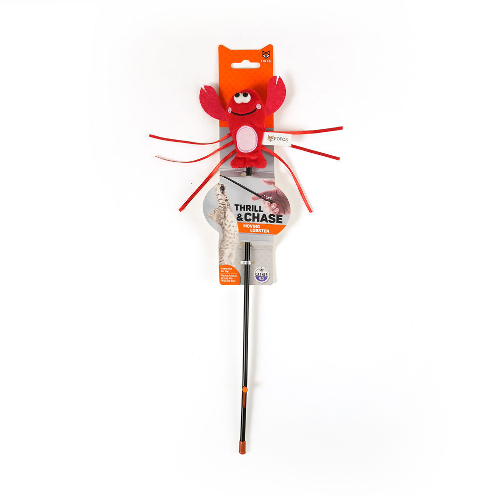 Fofos Wand Moving Lobster Teaser Toy For Cats