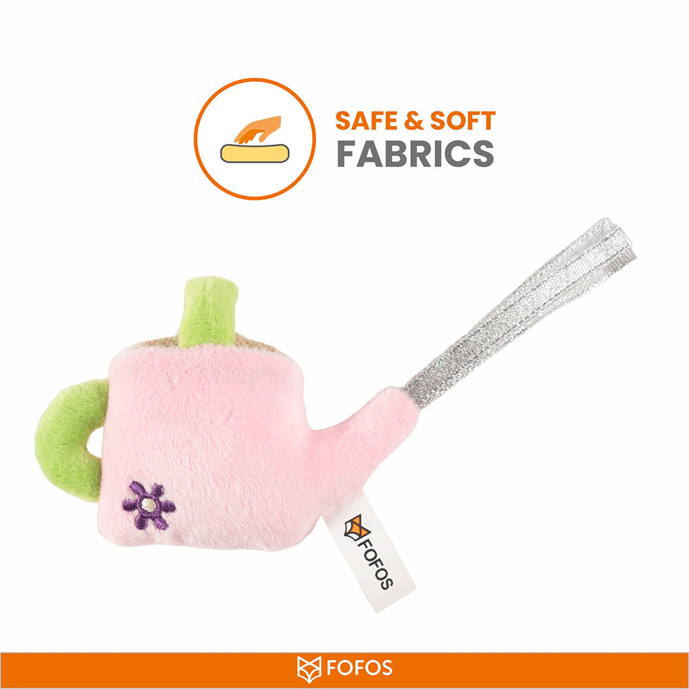 Barkbutler x Fofos Watering Can Catnip Toy for Cats — back view