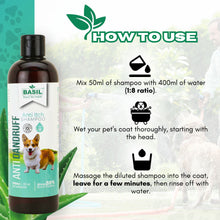 Basil Anti Dandruff Anti Itch Pet Shampoo - Image 2