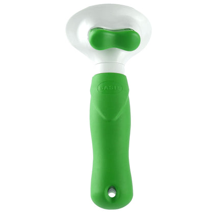 Basil Auto Slicker Brush for Dogs and Cats — side view