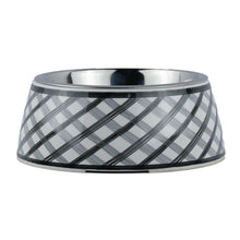 Basil Check Print Melamine Bowl