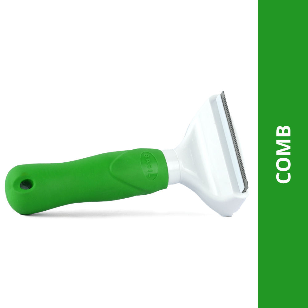 Basil De Shedding Comb With Auto Release Button