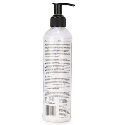 Basil Fluffy Fur Conditioner for Dogs and Cats — back view