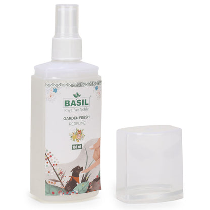 Basil Garden Fresh Perfume Spray for Dogs and Cats — back view