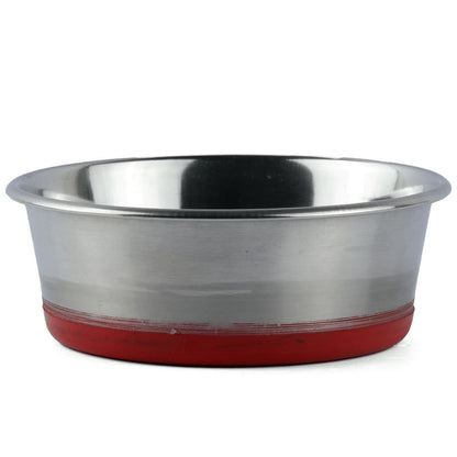 Basil Heavy Dish with Silicon Bowl for Dogs — side view