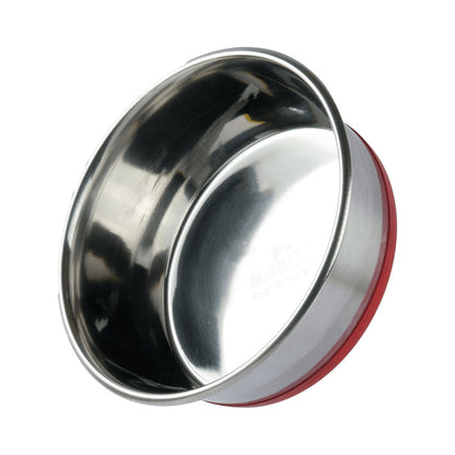 Basil Heavy Dish with Silicon Bowl for Dogs — back view