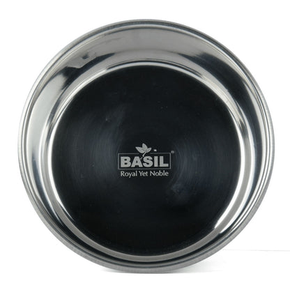 Basil Heavy Dish with Silicon Bowl for Dogs — detail shot