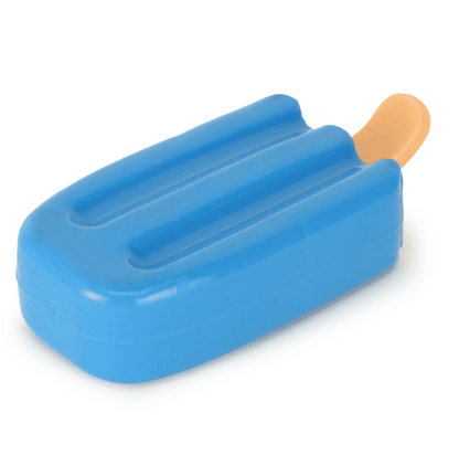 Basil Ice Cream Shaped Cool Lick Silicon Chew Toy for Dogs — detail shot