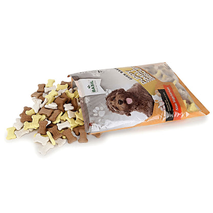 Basil Non Veg Bone Shaped Puppy Biscuits — back view