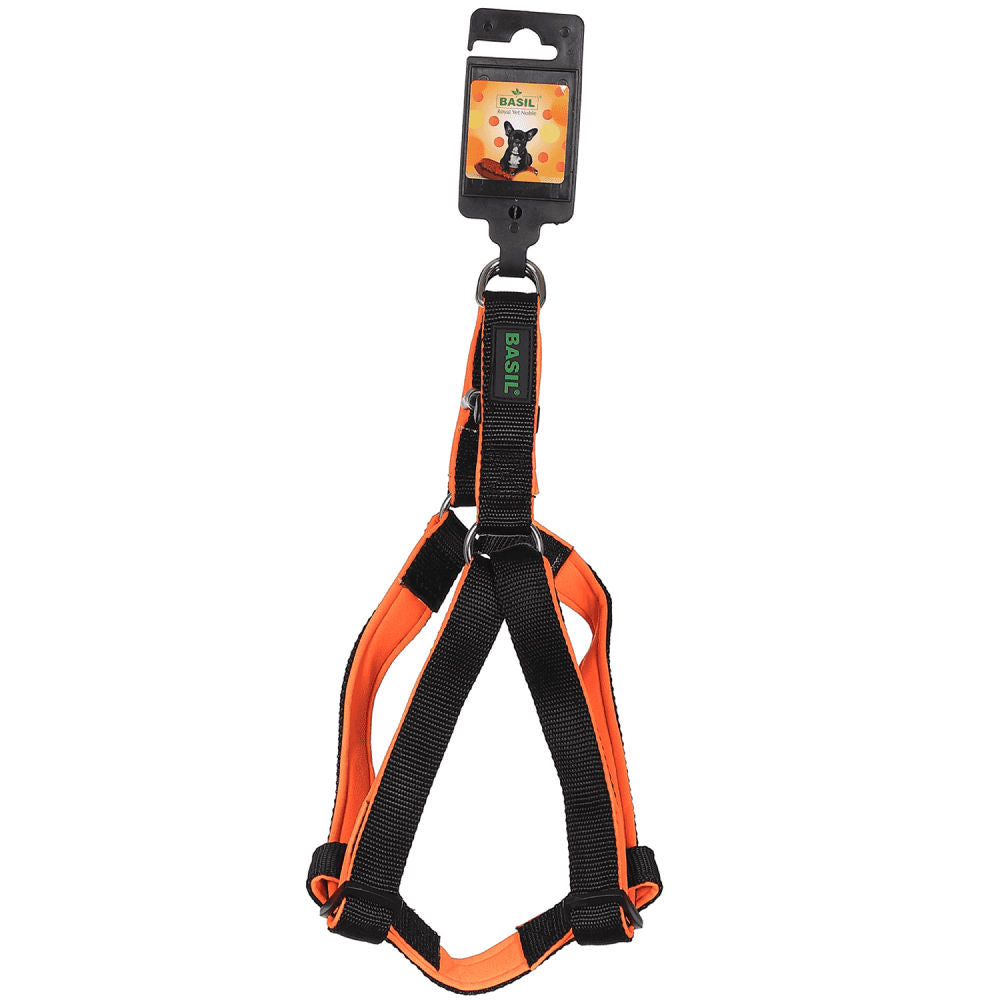 Basil Nylon Padded Adjustable Harness for Dogs — side view