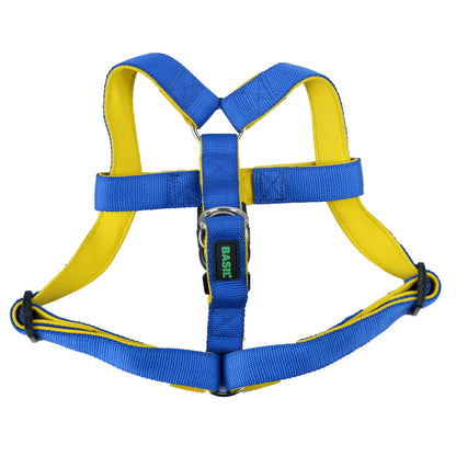 Basil Nylon Padded Adjustable Harness for Dogs — side view