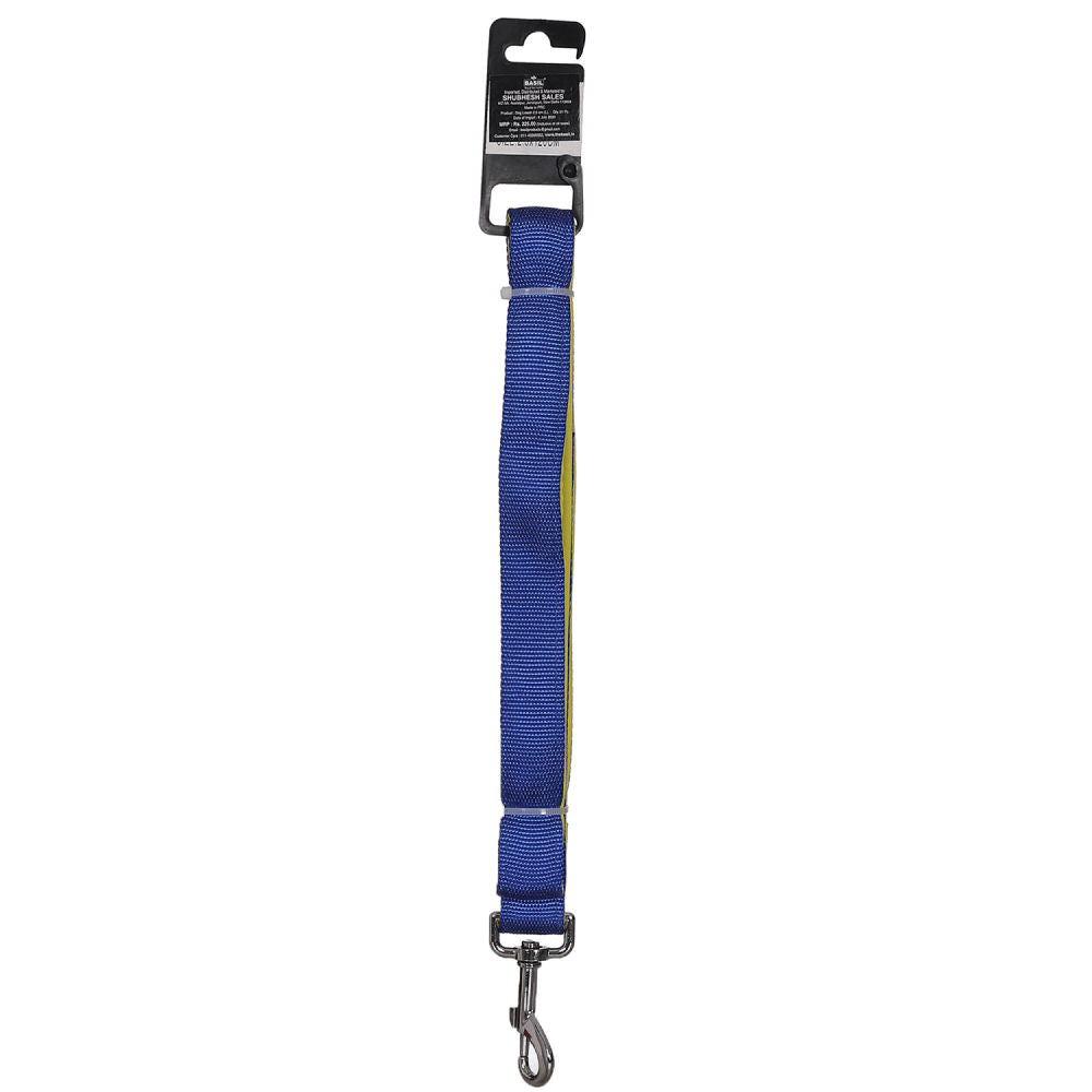 Basil Nylon Padded Leash for Dogs — detail shot