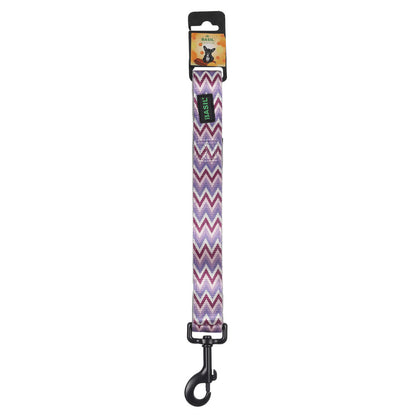 Basil Printed Leash For Pets Purple