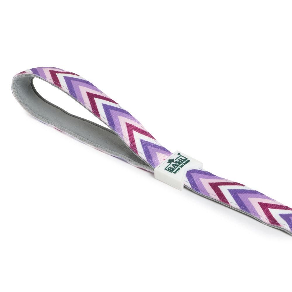 Basil Printed Leash for Dogs and Cats — back view