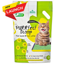Basil Purrfect Green Tea Scented Clumping Cat Litter