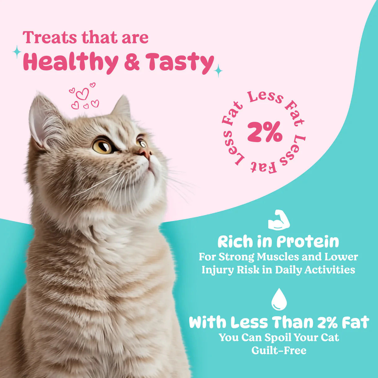 Basil Purrfect Tuna and Chicken Dental Stick Cat Treat — back view