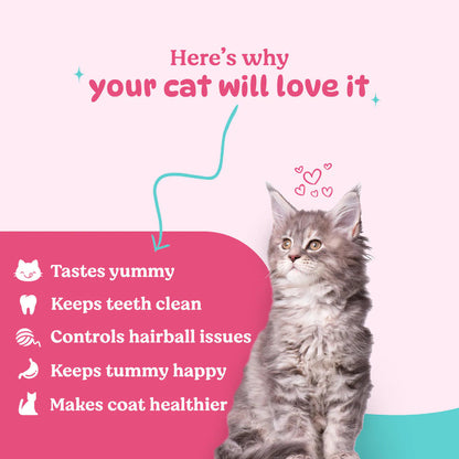 Basil Purrfect Tuna and Chicken Dental Stick Cat Treat — detail shot