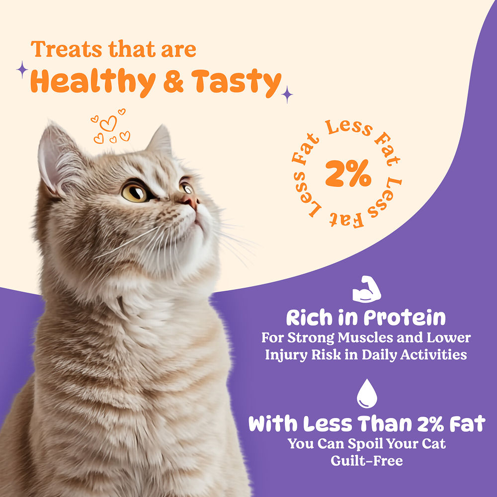 Basil Purrfect Tuna and Cranberry Dental Stick Cat Treat — detail shot