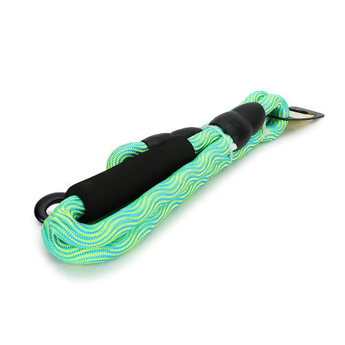 Basil Rope Leash for Dogs — back view