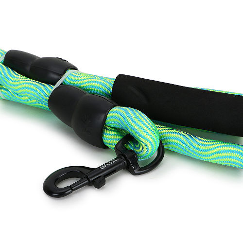 Basil Rope Leash for Dogs — detail shot