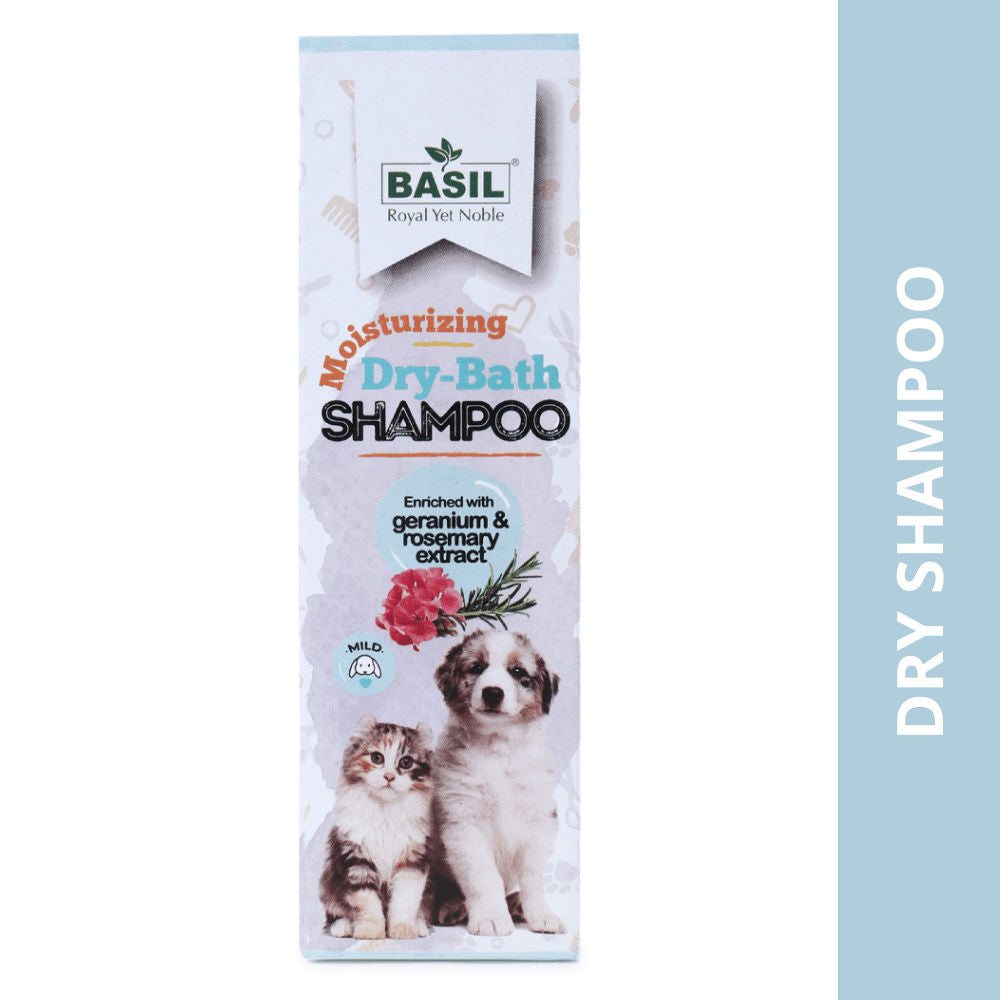 Basil Rosemary Geranium Foam Dog Shampoo