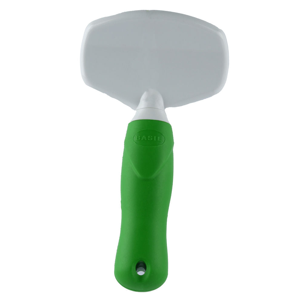 Basil Slicker Brush for Dogs and Cats — in use