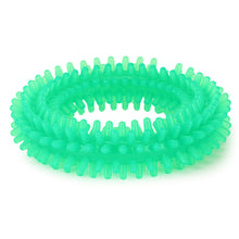 Basil Teething Ring Chew Toy For Dogs Green
