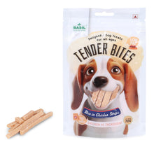 Basil Trender Bites Rice In Chicken Strips Dog Treats - Image 2