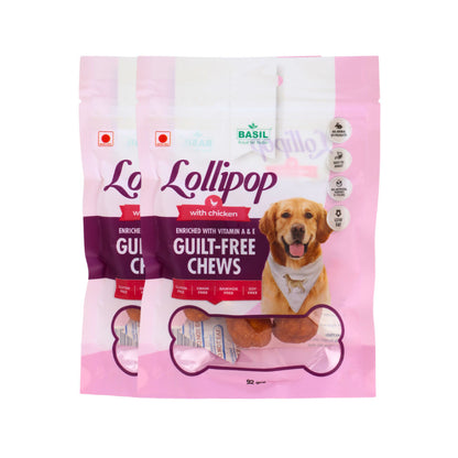 Basil Lollipop with Chicken Dog Chew Treat — image 6