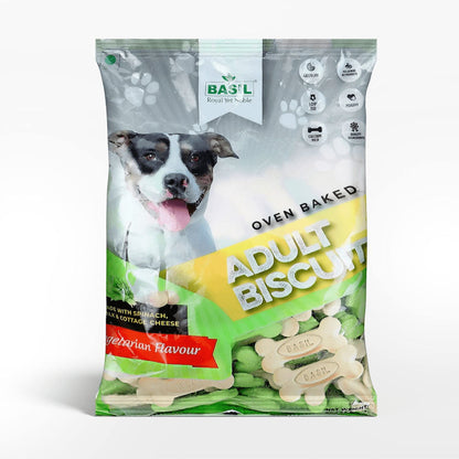 basil-veg-bone-shaped-adult-dog-biscuits 900g