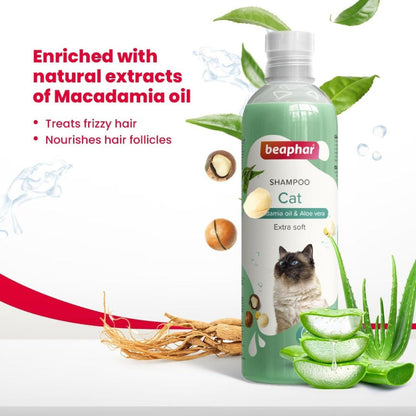 Beaphar Macadamia Oil Cat Shampoo - Image 3