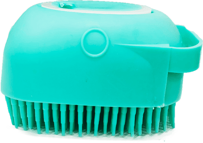 Beaphar Shampoo Bath Silicone Brush For Dogs And Cats Blue