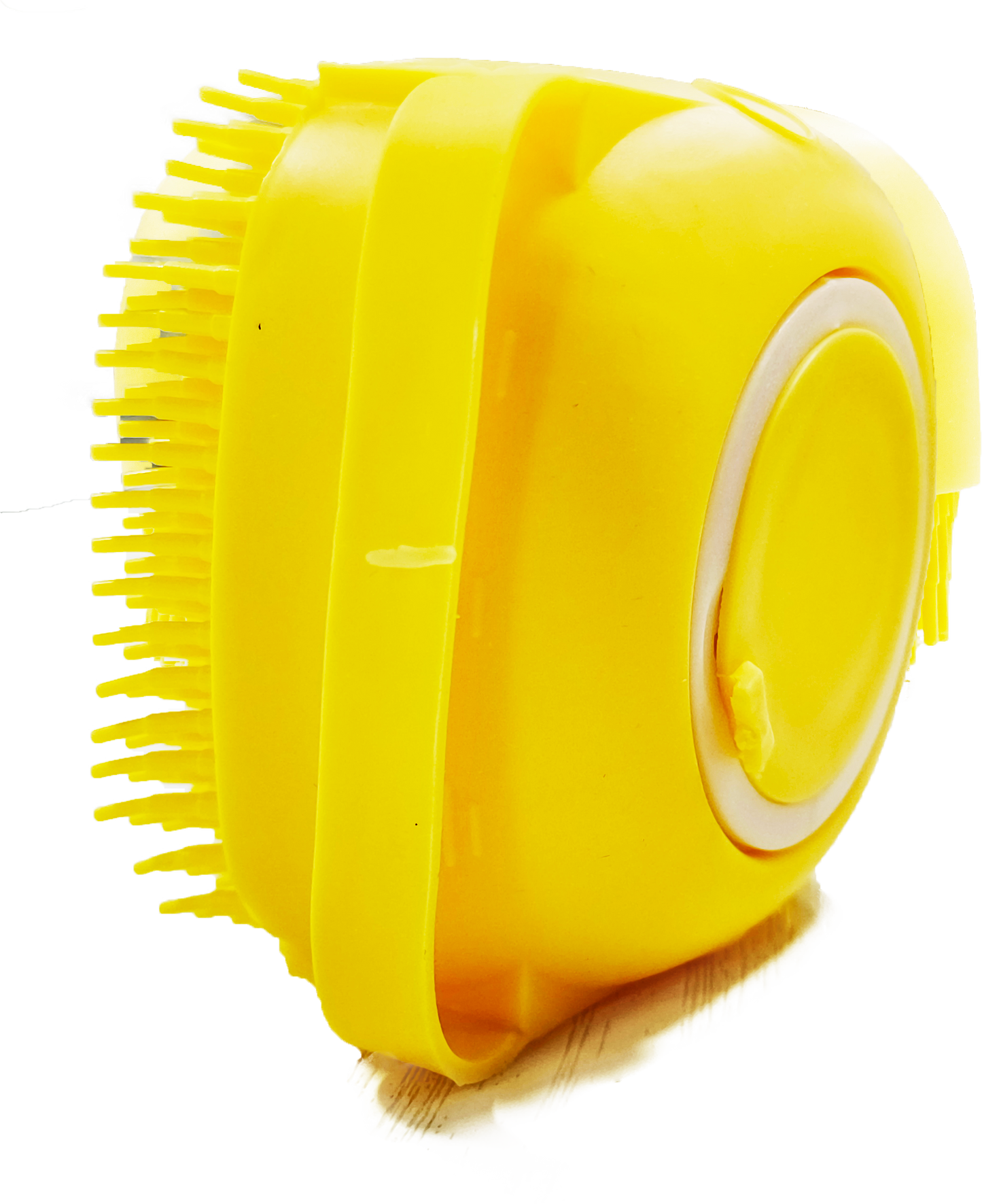 Beaphar Shampoo Bath Silicone Brush For Dogs And Cats Yellow