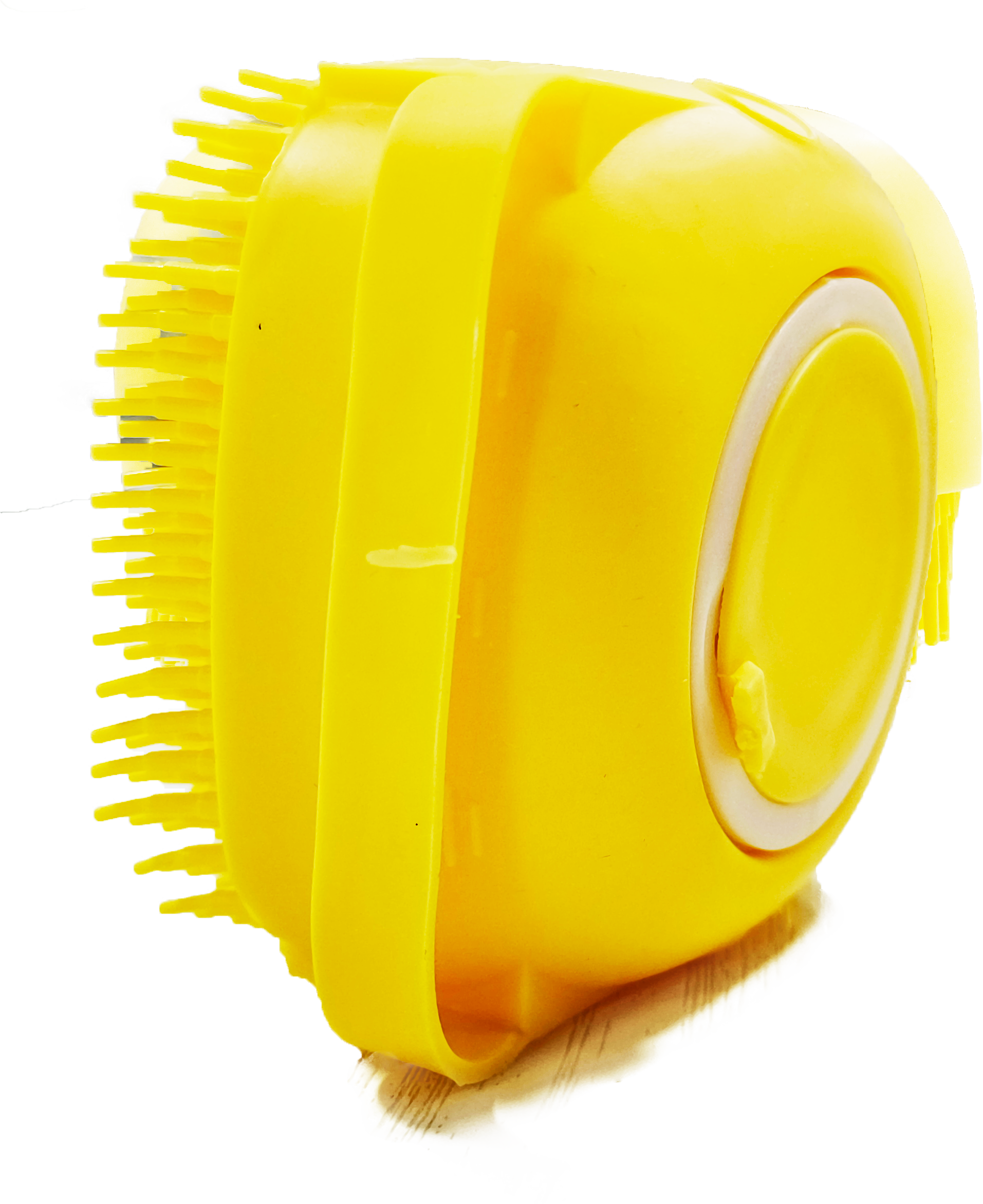 Beaphar Shampoo Bath Silicone Brush For Dogs And Cats Yellow