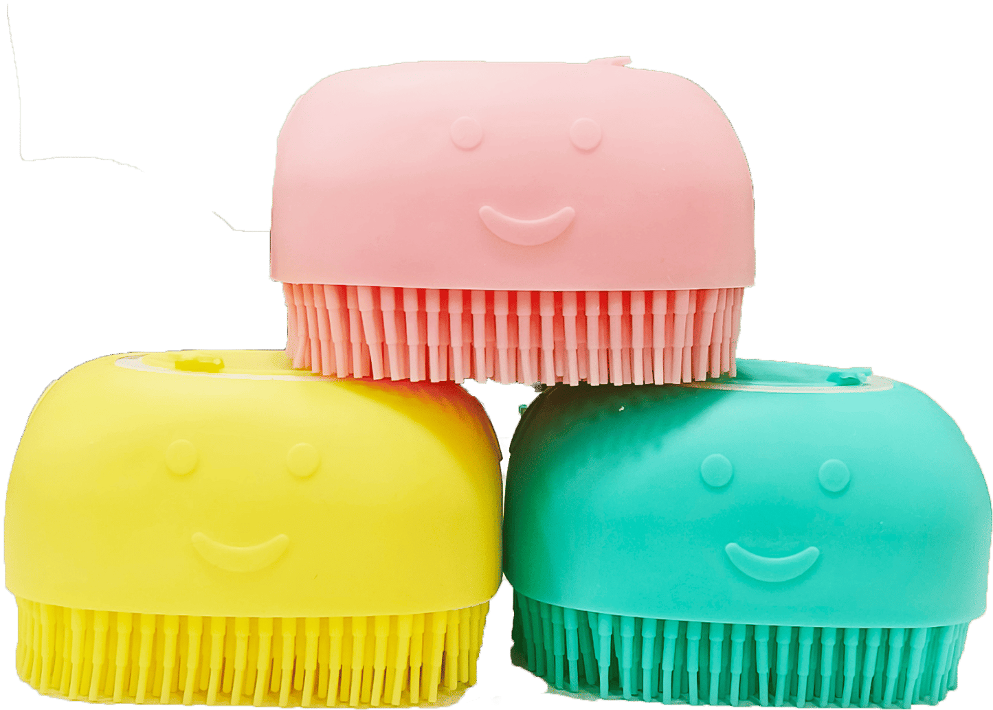 Beaphar Shampoo Bath Silicone Brush for Dogs and Cats — side view