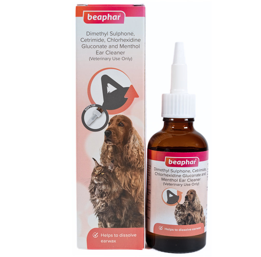 Beaphar Ear Cleaner for Dogs and Cats — back view