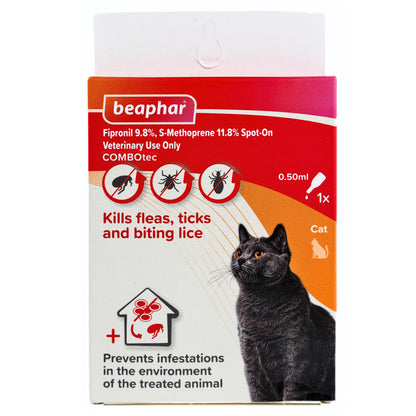 Beaphar Flea Tick Spot On Combotec For Cats - Image 2