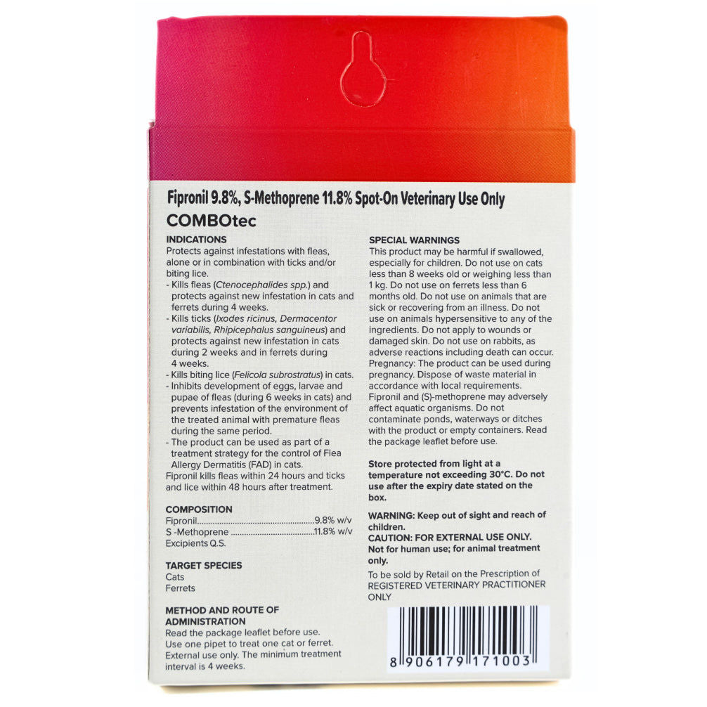 Beaphar Flea Tick Spot On Combotec For Cats - Image 3