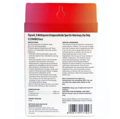 Beaphar Flea & Tick Spot On Combotec for Dogs — detail shot